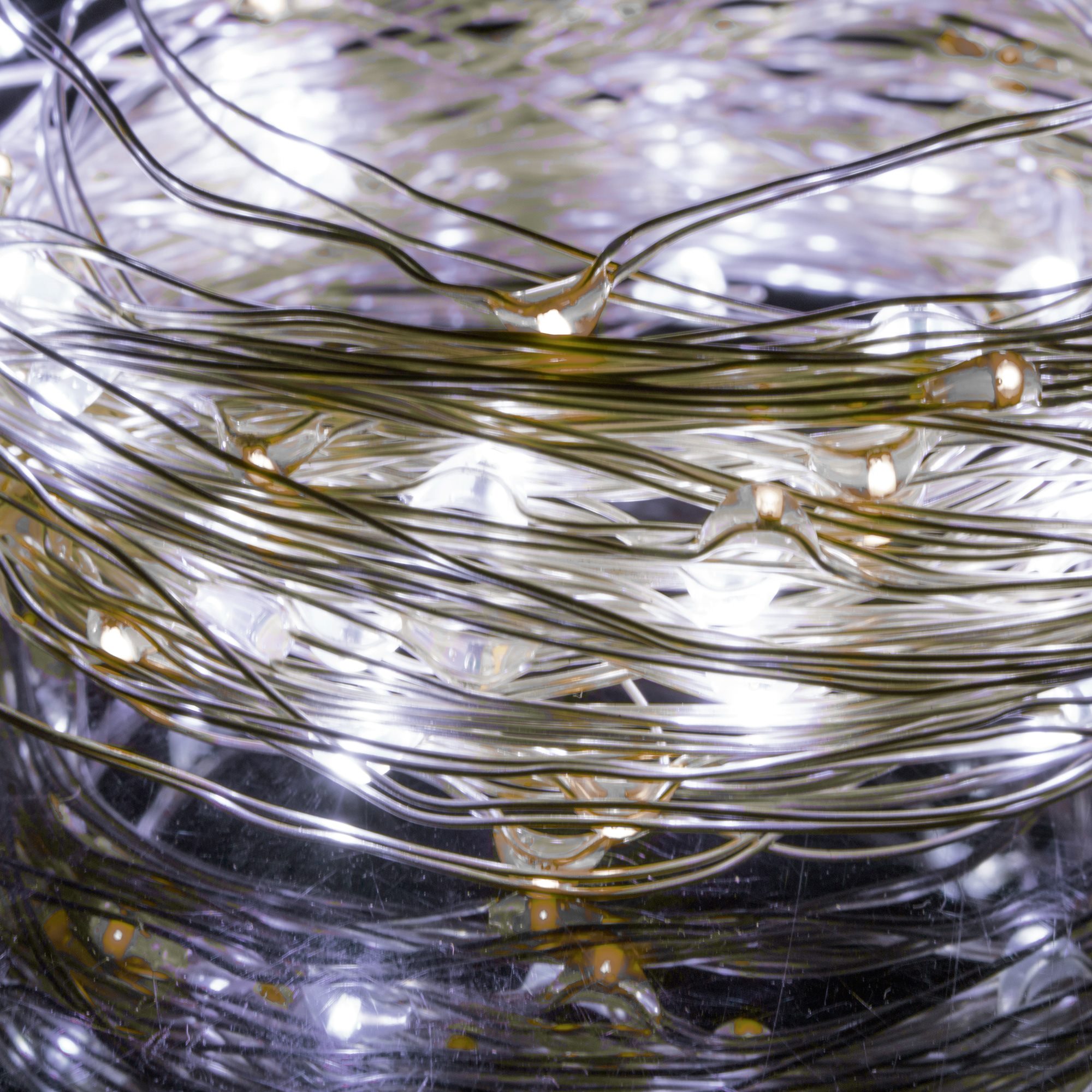 Mikrošviesos girlianda 20 led diodų, 1,9 m
