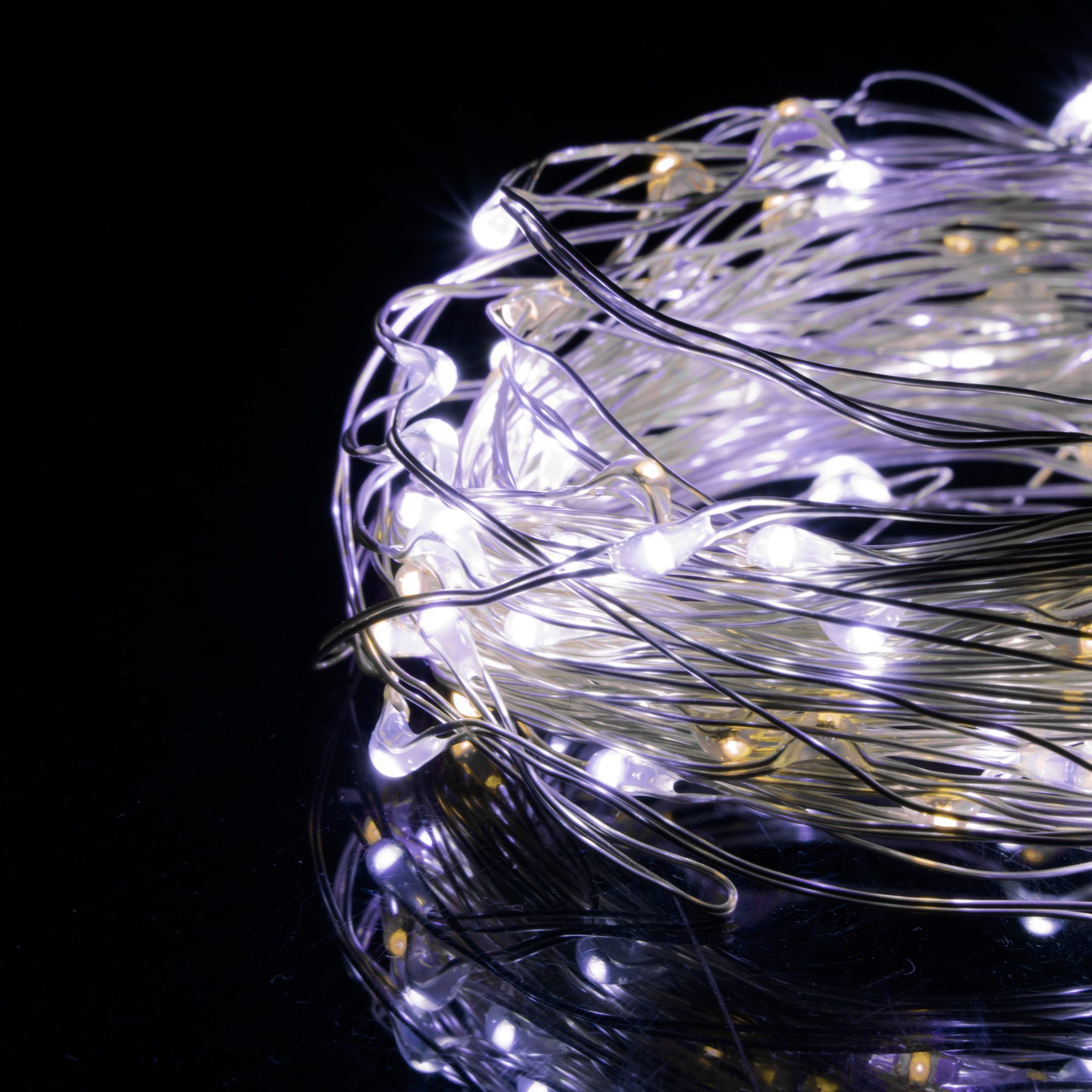 Mikrošviesos girlianda 20 led diodų, 1,9 m