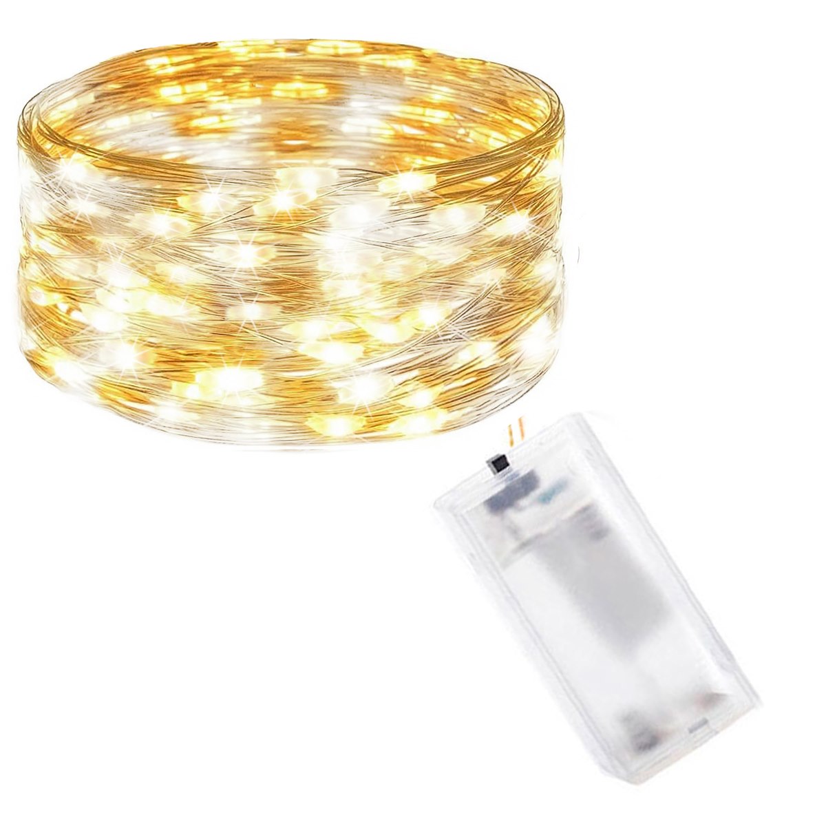 Mikrošviesos girlianda 20 led diodų, 1,9 m