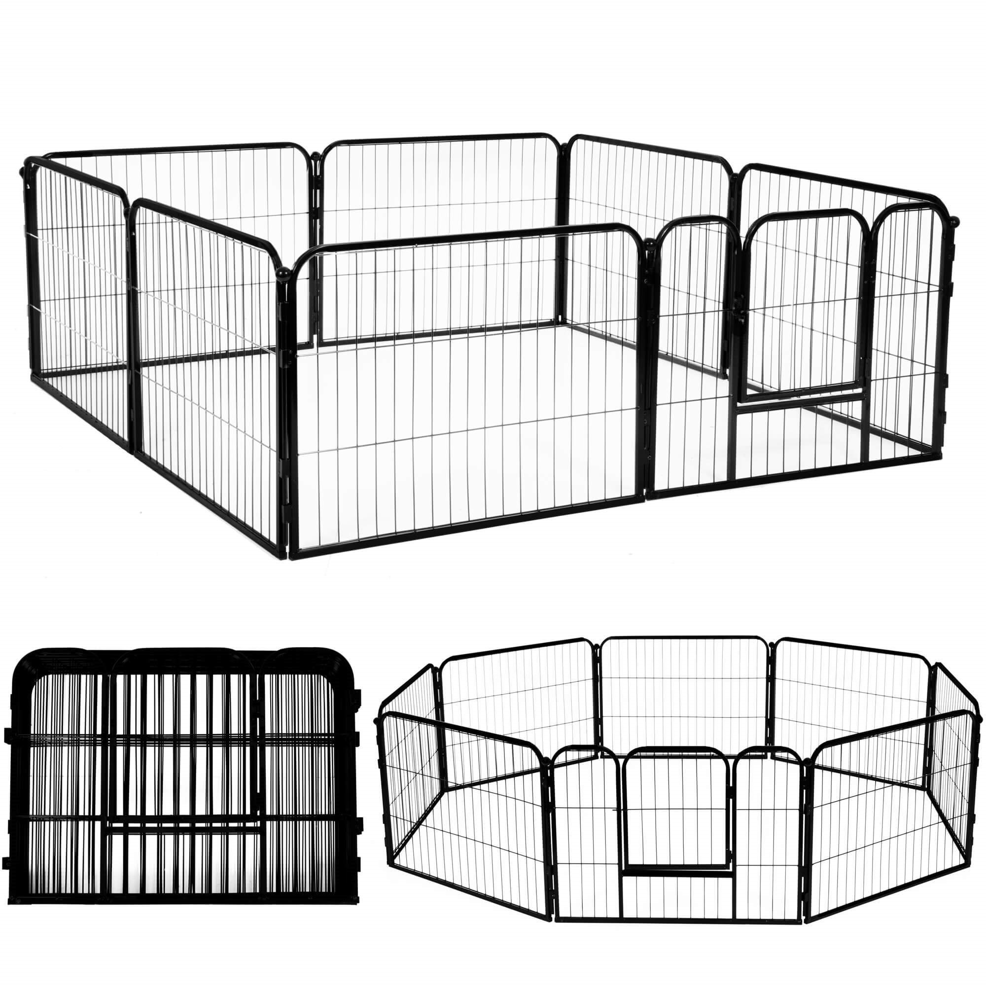 Naminių gyvūnėlių metalinis narvas springos pa1002, 165 x 165 cm