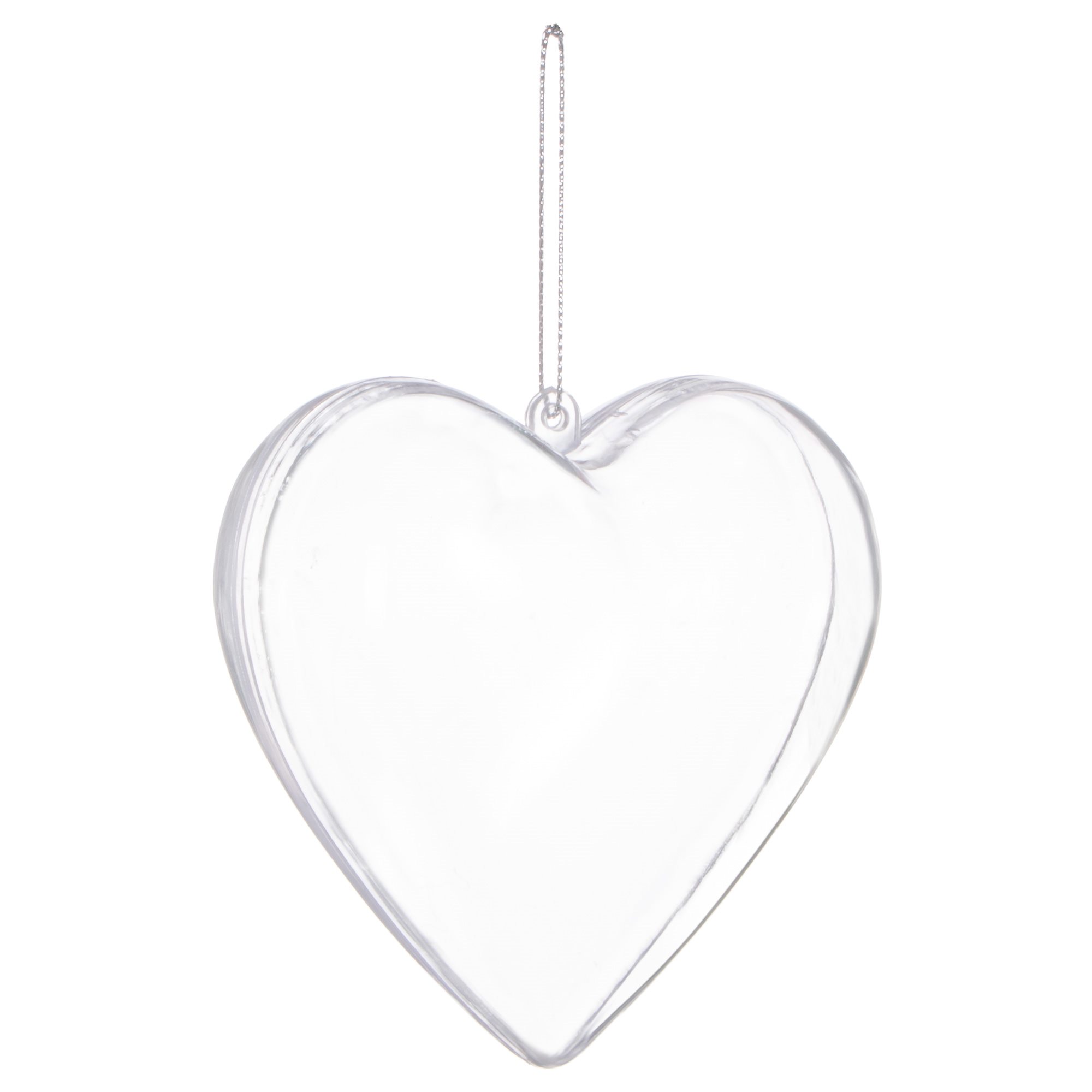 Plastikinis kalėdinis burbulas springos 10 cm