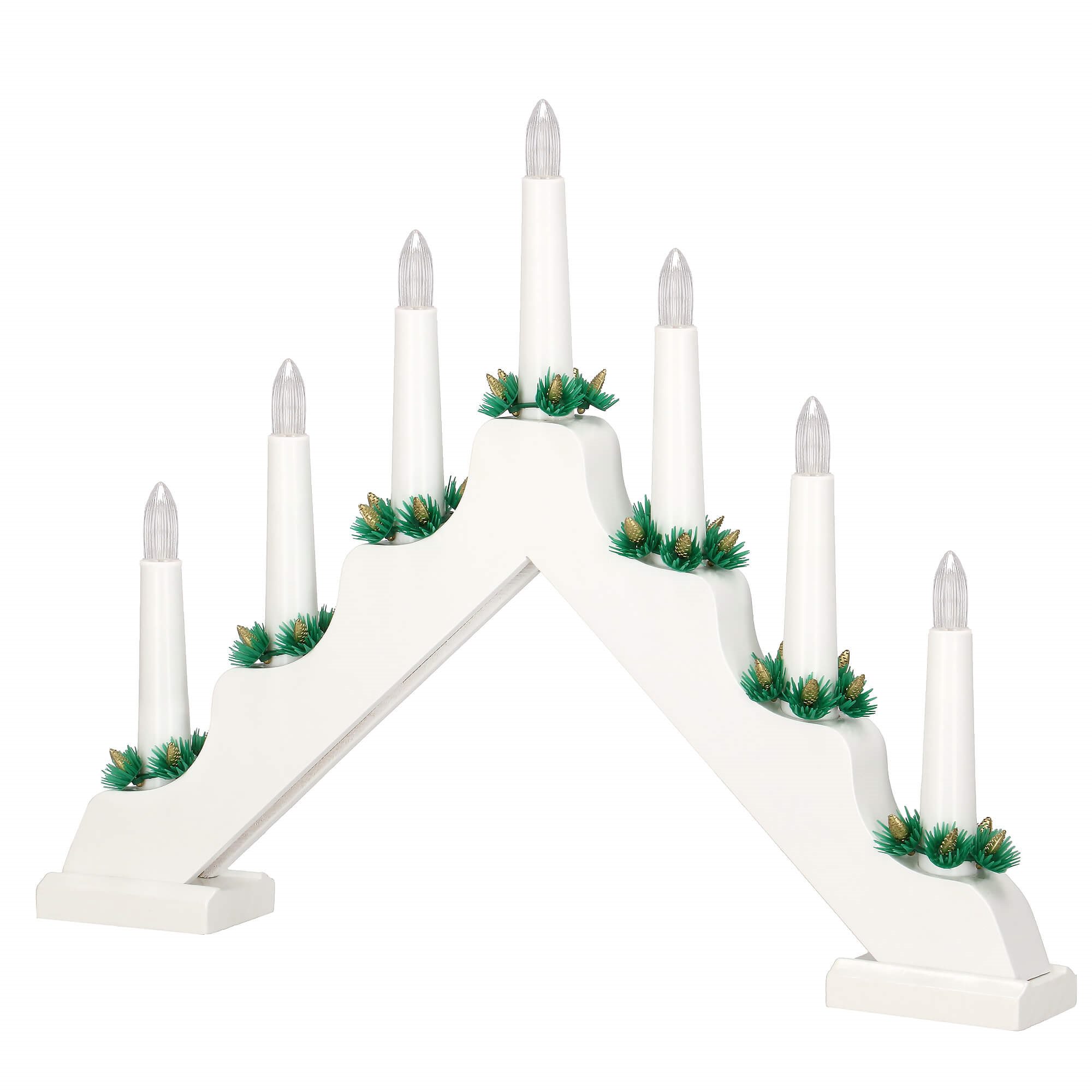 Advento žvakidė springos cl0859 su led apšvietimu