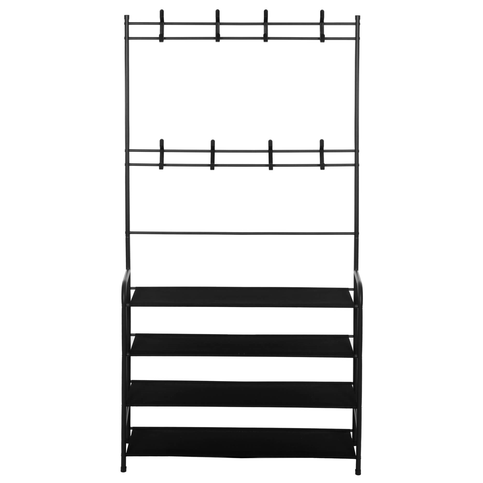 Drabužių kabykla Springos 150 cm juoda