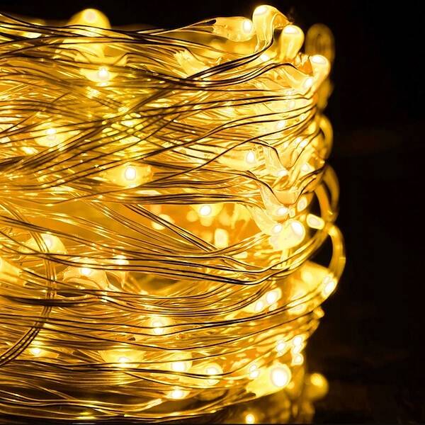 Kalėdinės girliandos springos cl0312 su 300 led lemputėmis