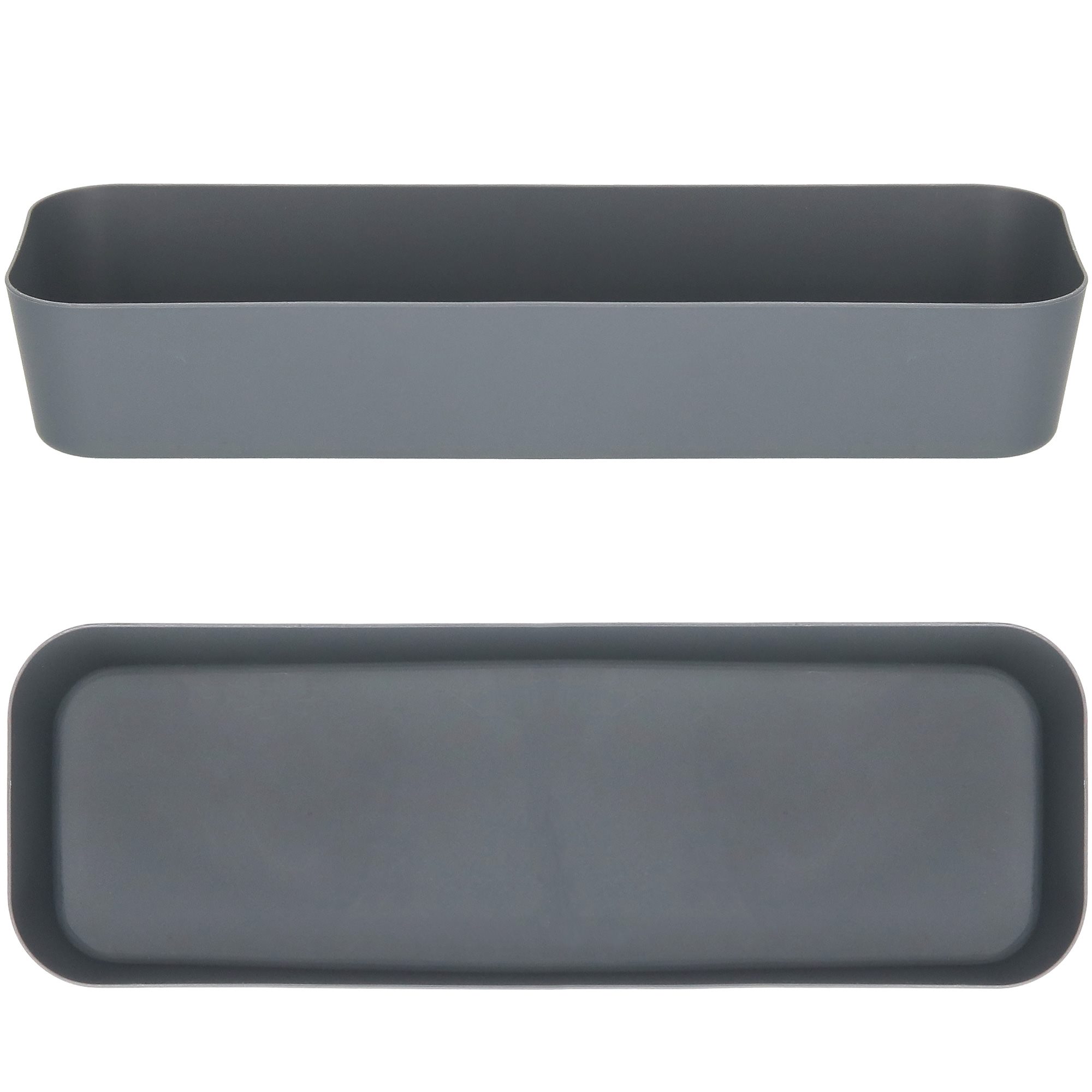 Stalčių dėklas springos 26x9 cm pilkas 3