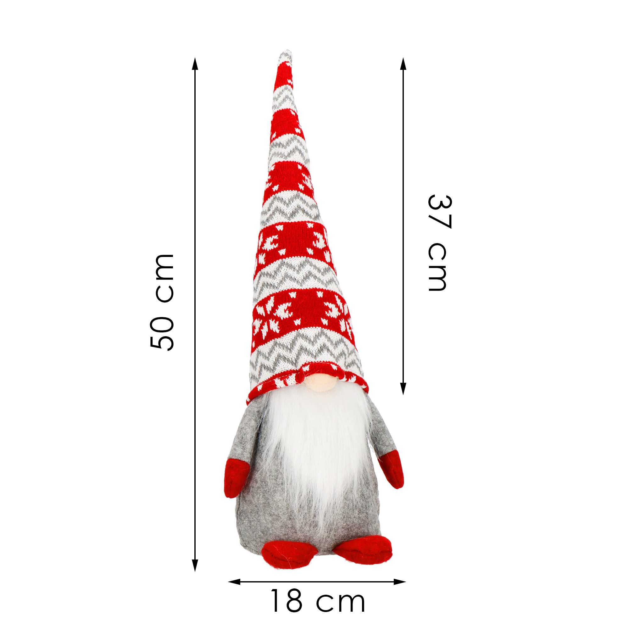 Kalėdinis nykštukas springos 50 cm