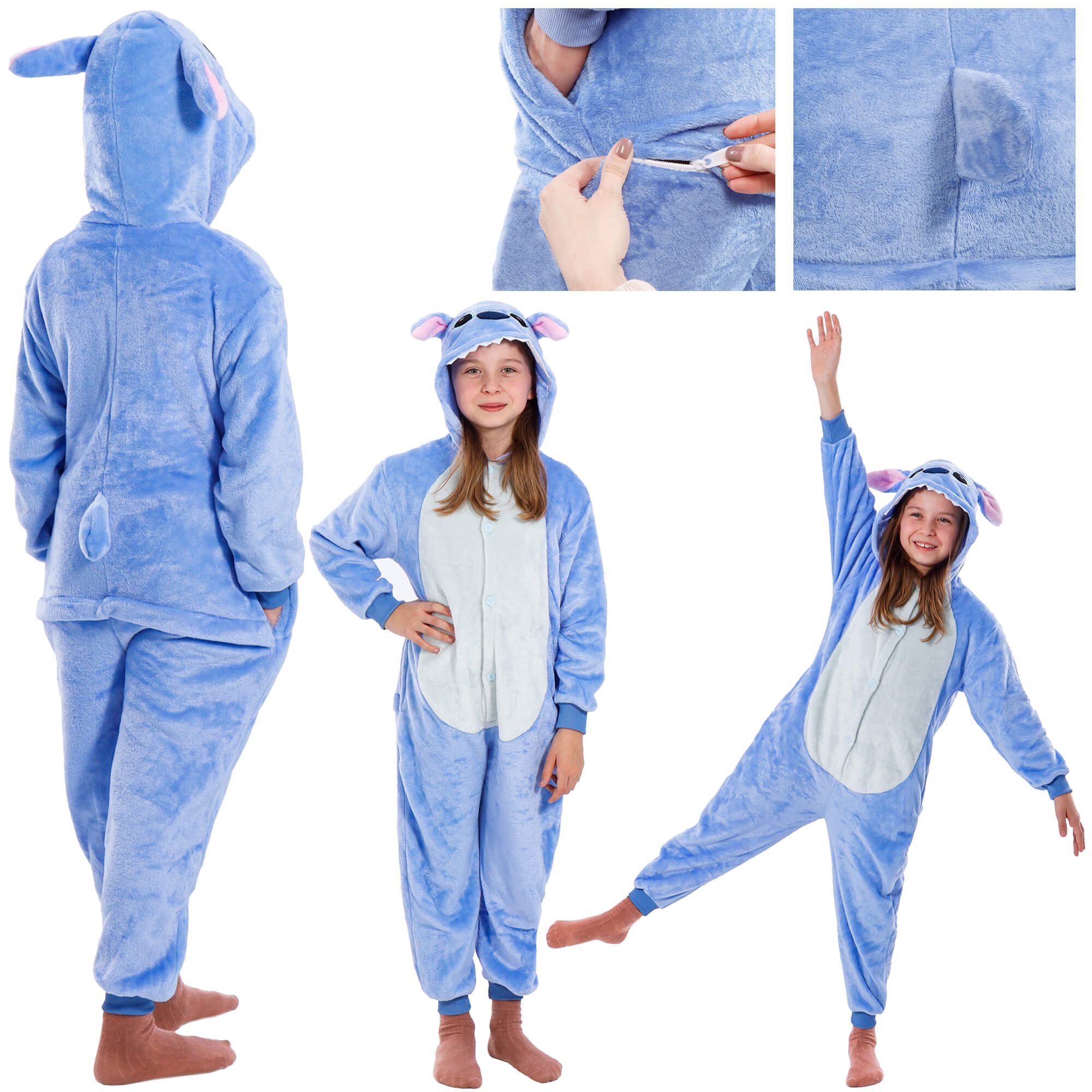 Vaikiška kigurumi pižama springos ha5065, dydis 120-130 cm