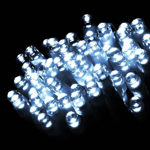 Kalėdinės lemputės springos 200 led, 15,5 m, su programuotoju