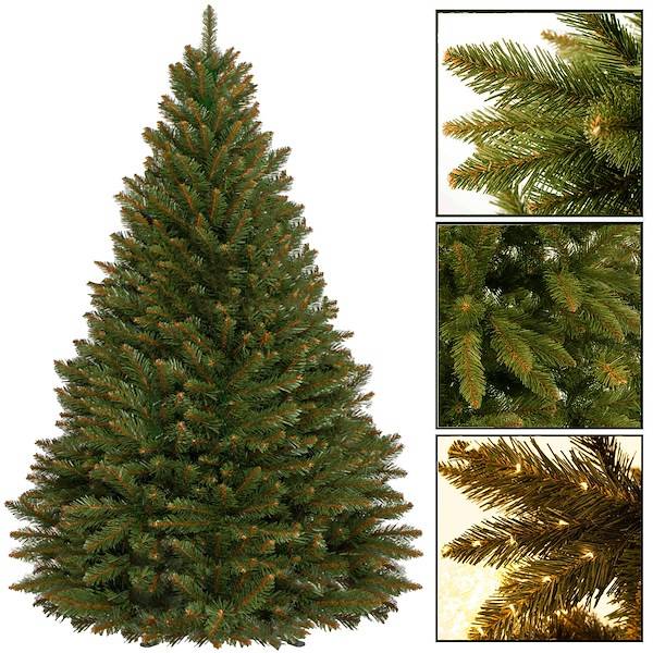 Dirbtinė kalėdų eglutė springos kaukazo, 120 cm