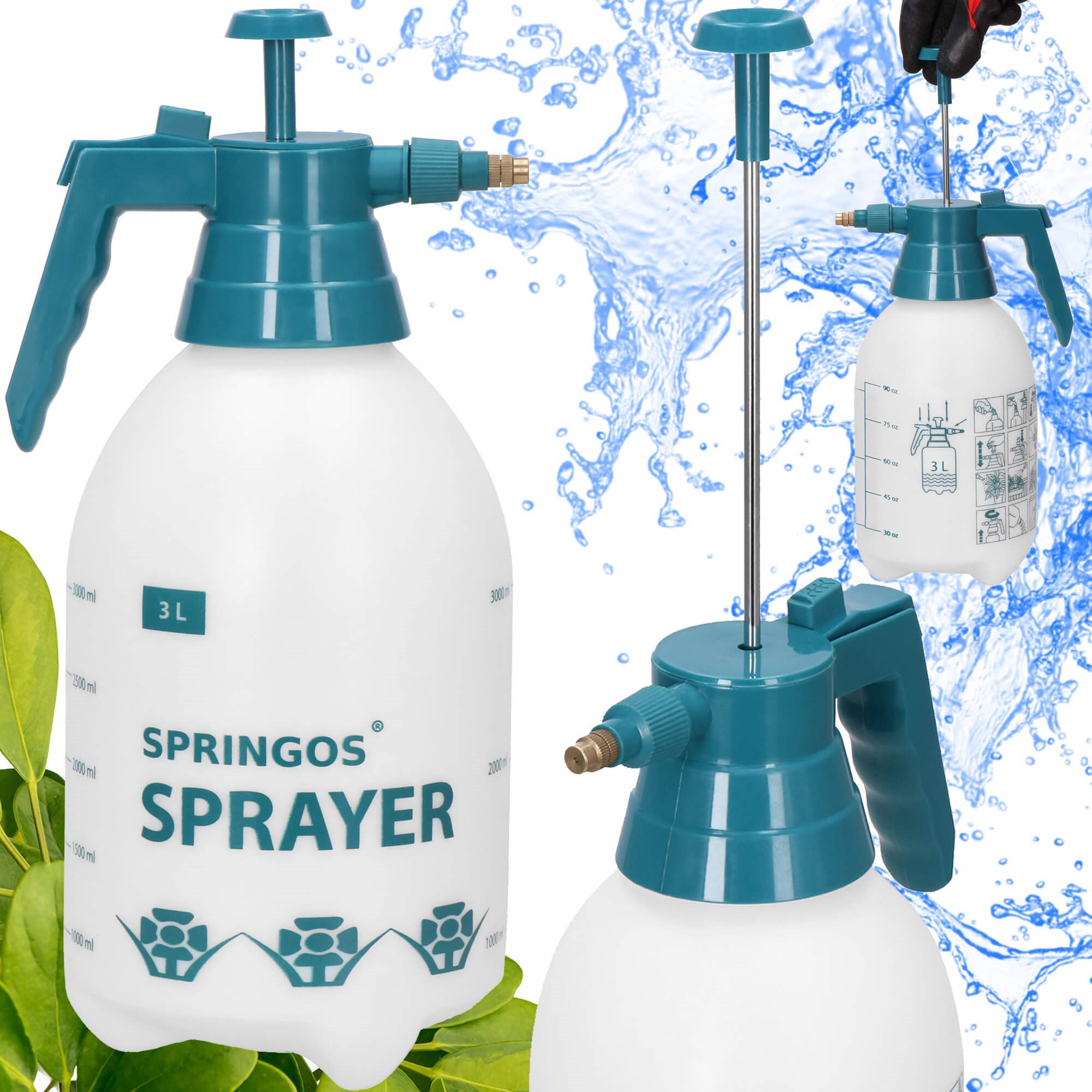 Sodo purkštuvas springos 3l 3
