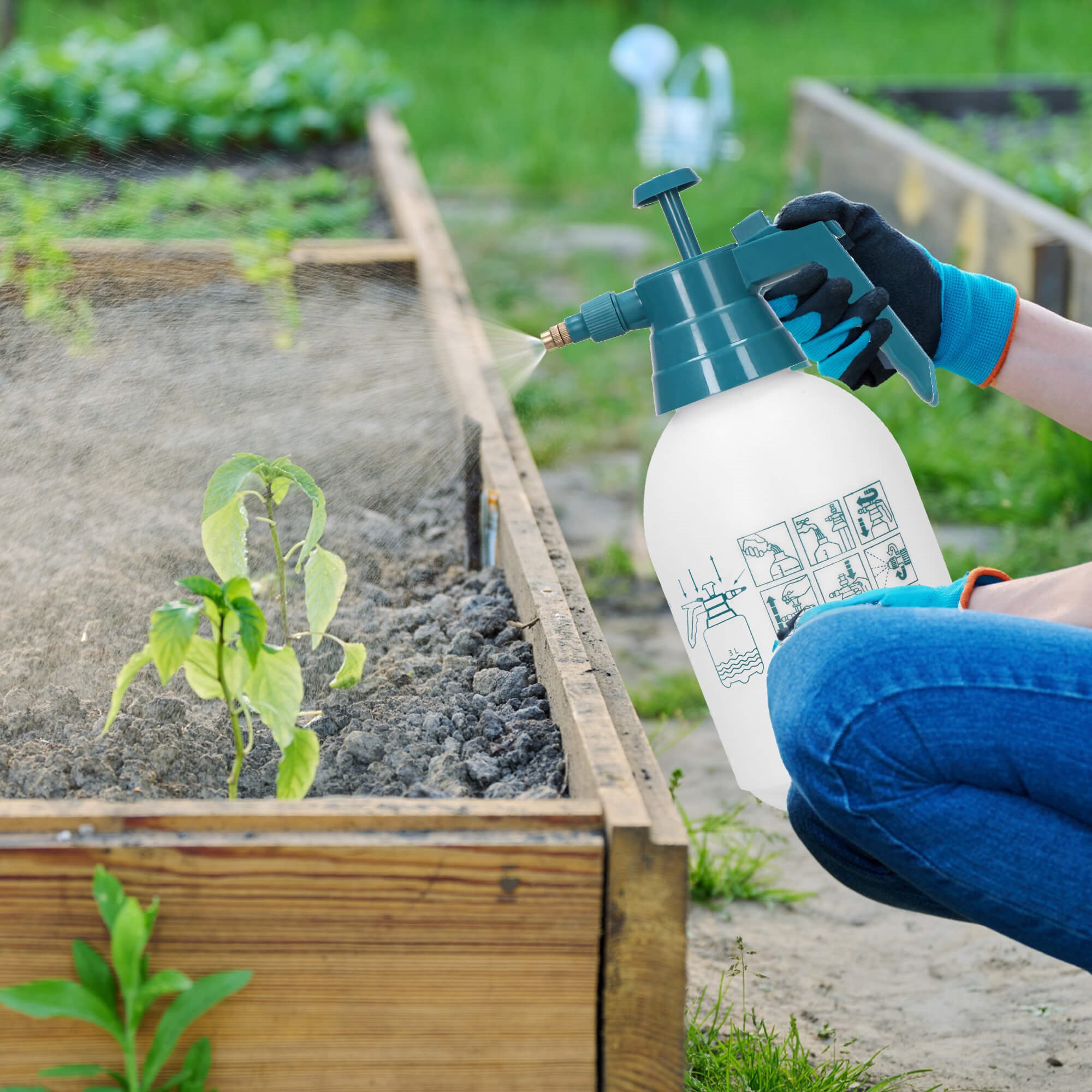 Sodo purkštuvas springos 3l