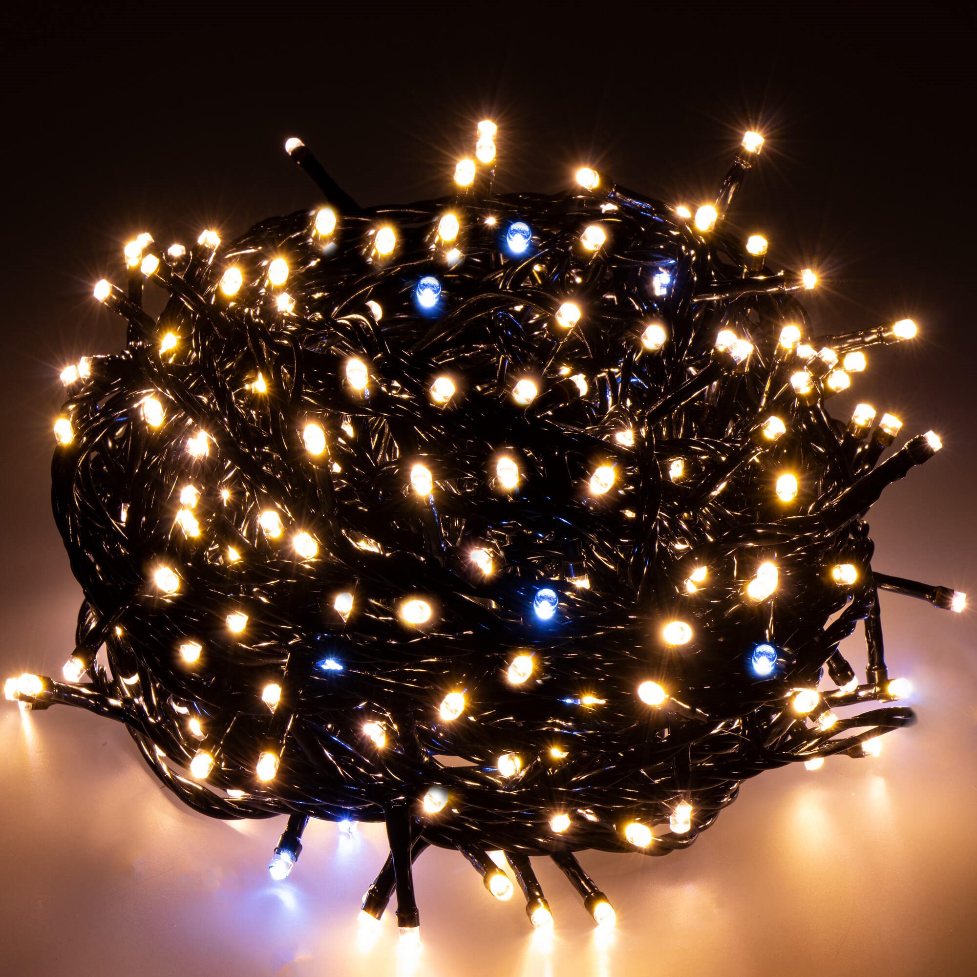 Springos kalėdinės girliandos 300 led, 25,5 m 2