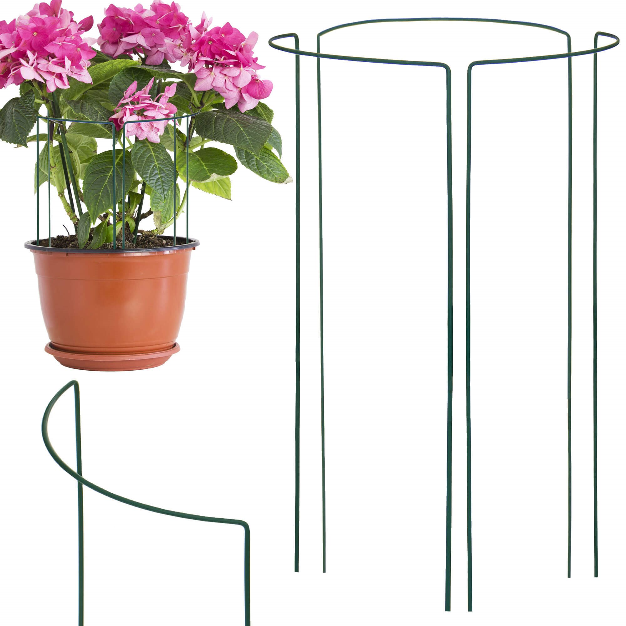 Metalinė atrama augalams springos ha5169, 45 cm 3