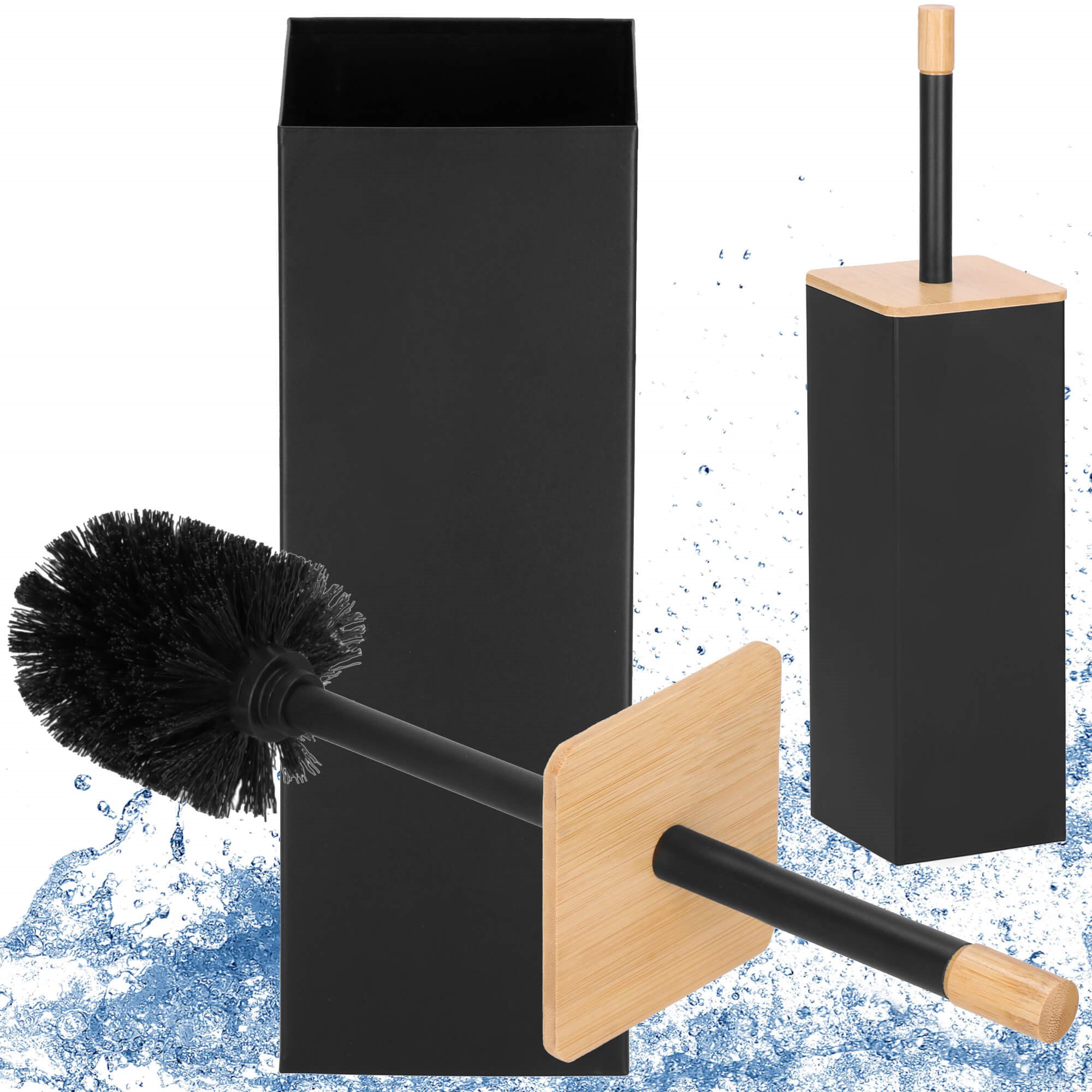 Tualeto šepetys springos tb0020 chromuotas 2-in-1
