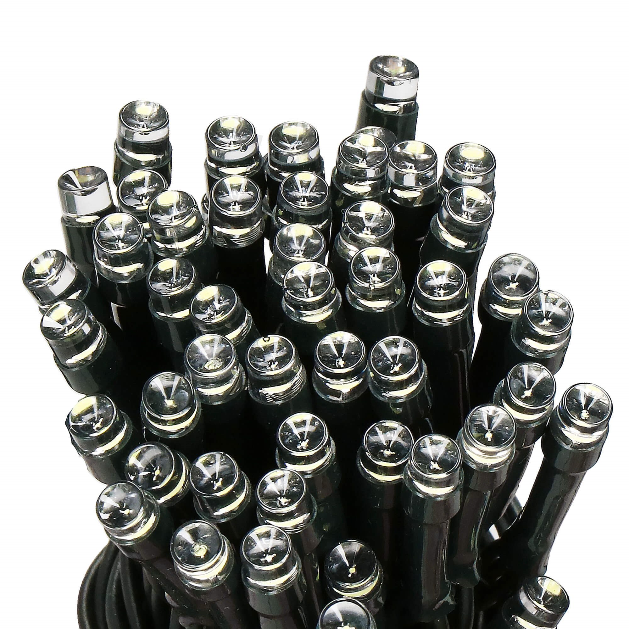 Led girlianda 100 led, šalta balta, 10,5 m, ip44
