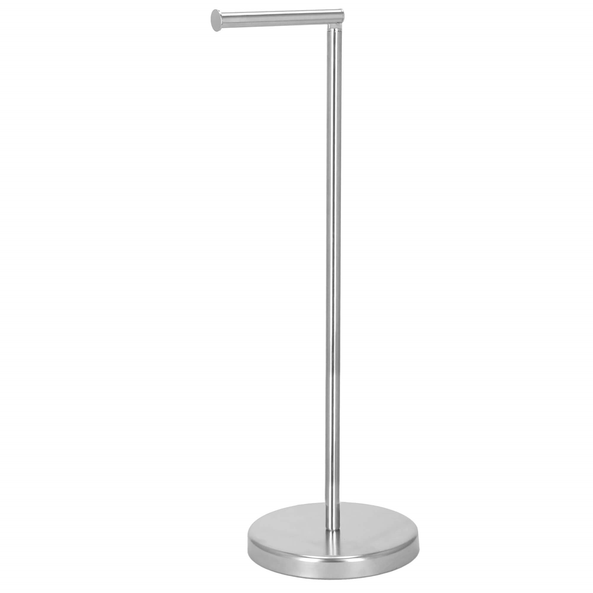 Tualetinio popieriaus laikiklis springos ts0001, 2-in-1, chromuotas