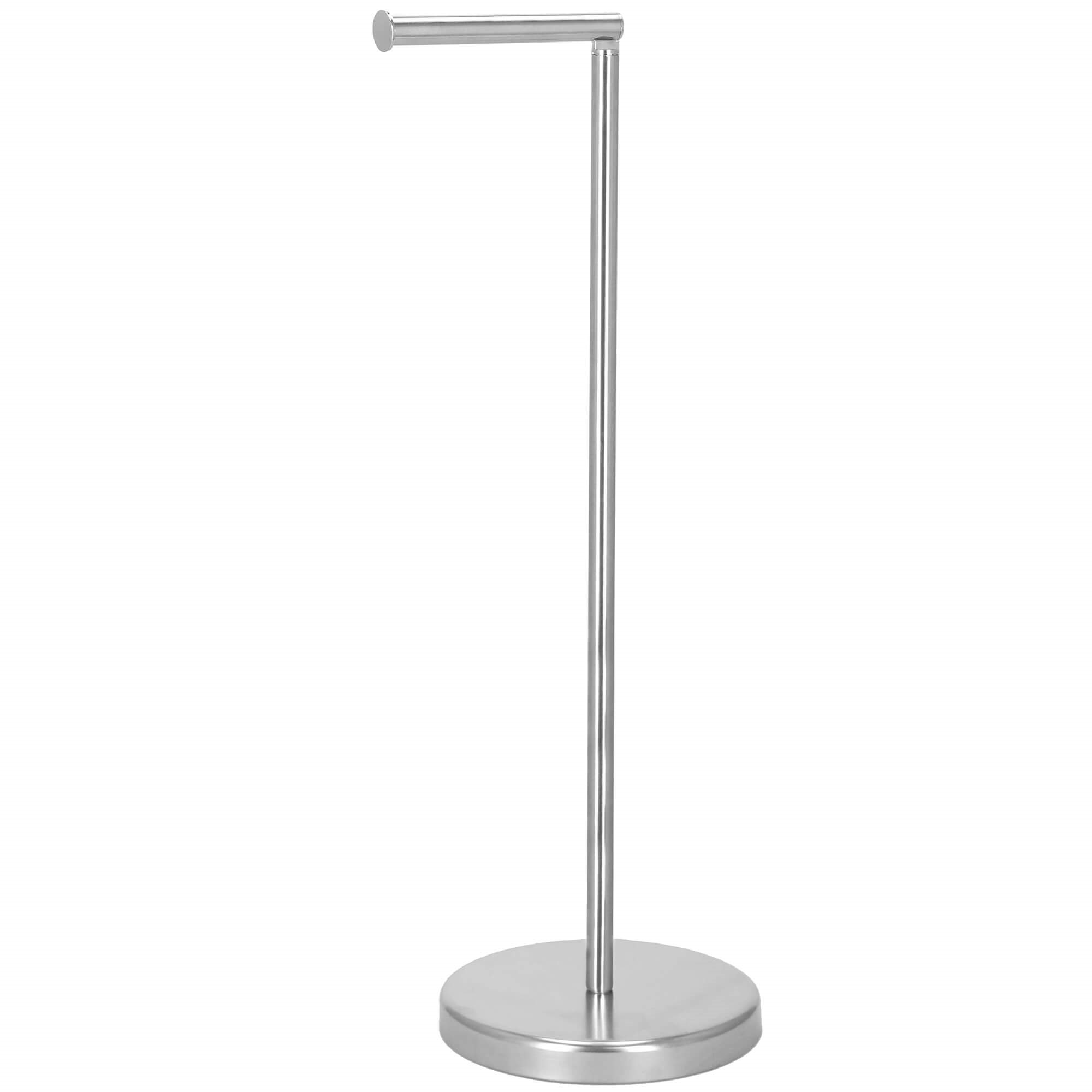 Tualetinio popieriaus laikiklis springos ts0001, 2-in-1, chromuotas