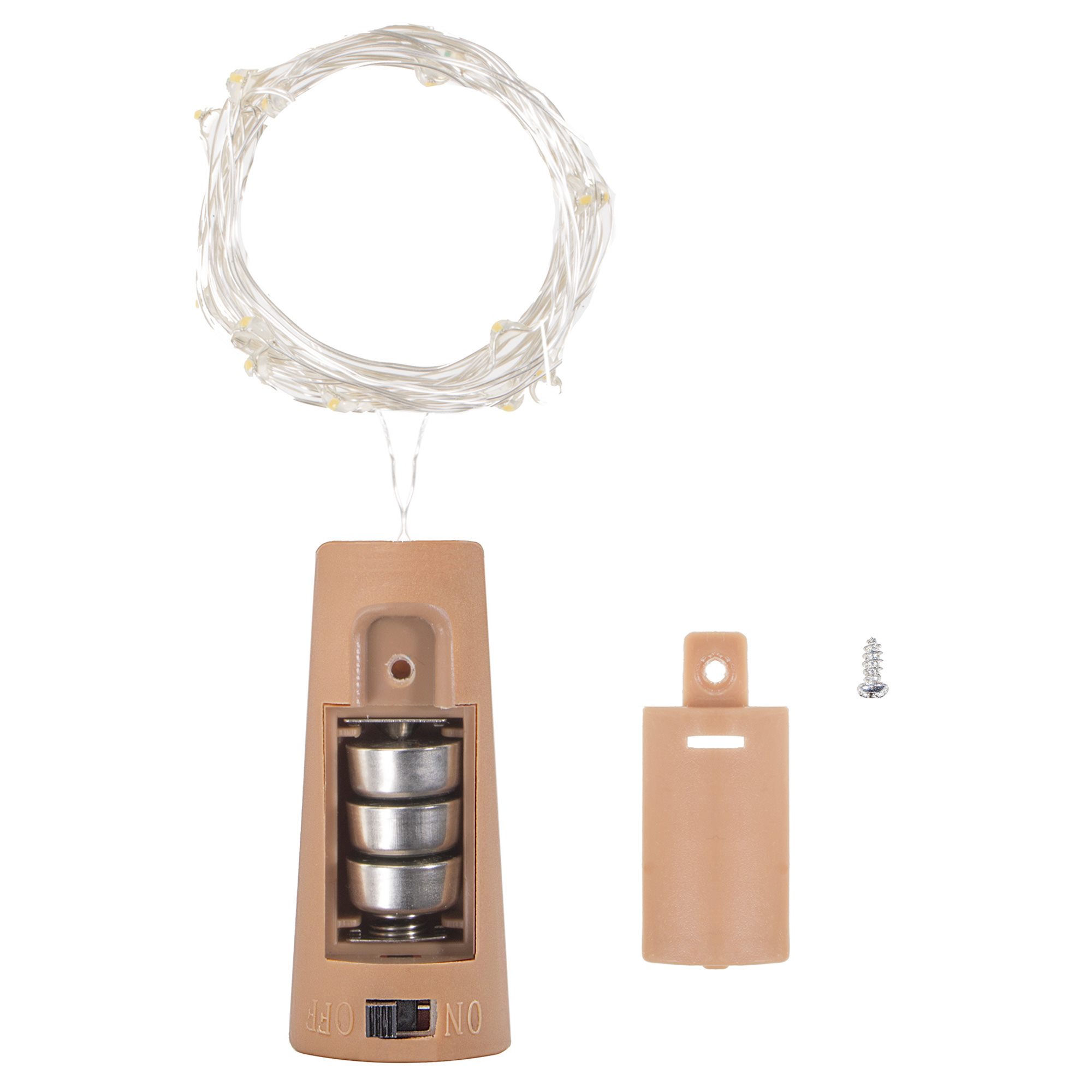 Led lemputės su baterijomis springos cl0027, 1,9 m