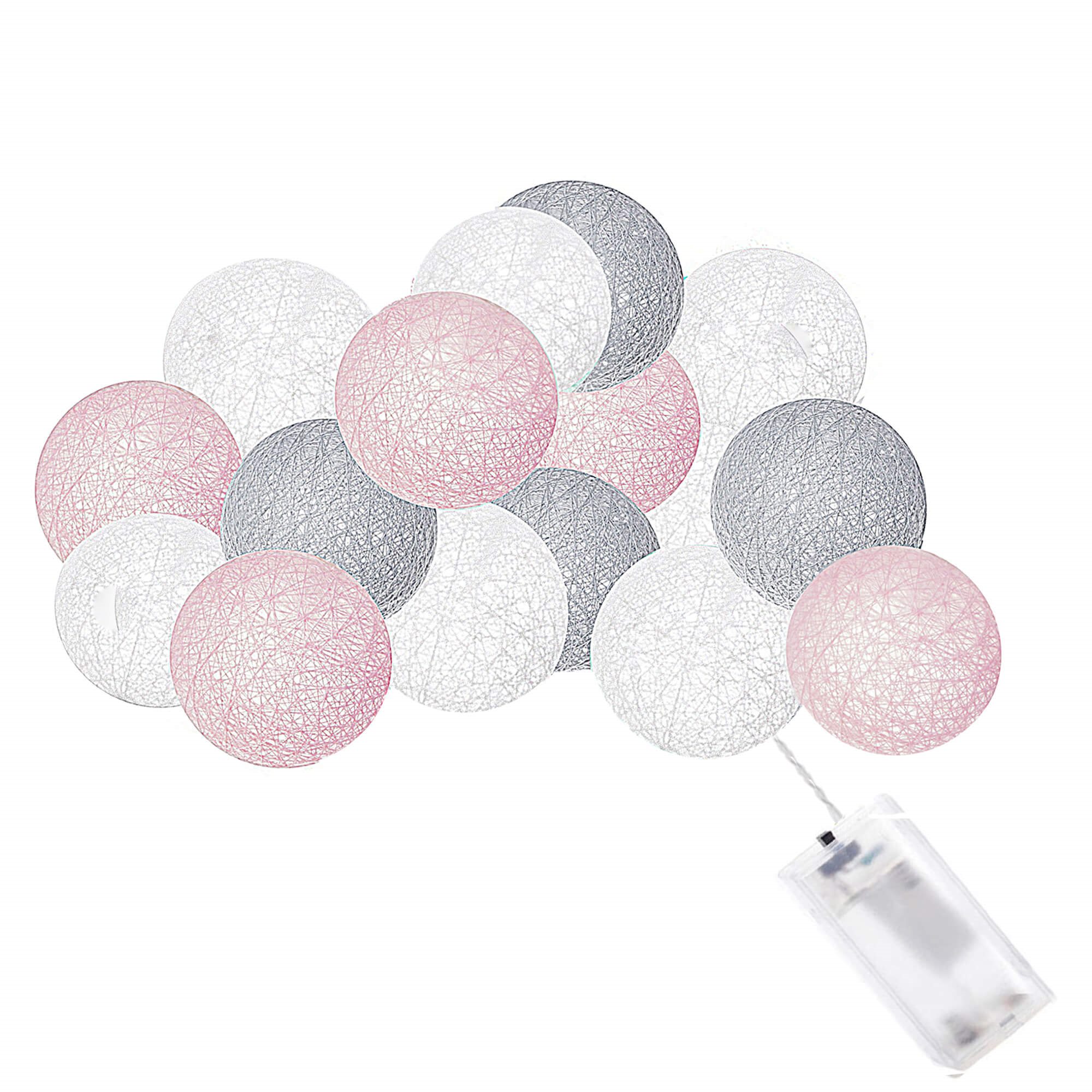 Dekoratyvinė šviesos girlianda 10 led, 2.1 m