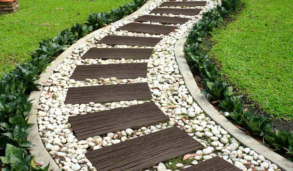 Plytelė takui Stepping Stone Railroad Tie ,26x60cm, ruda