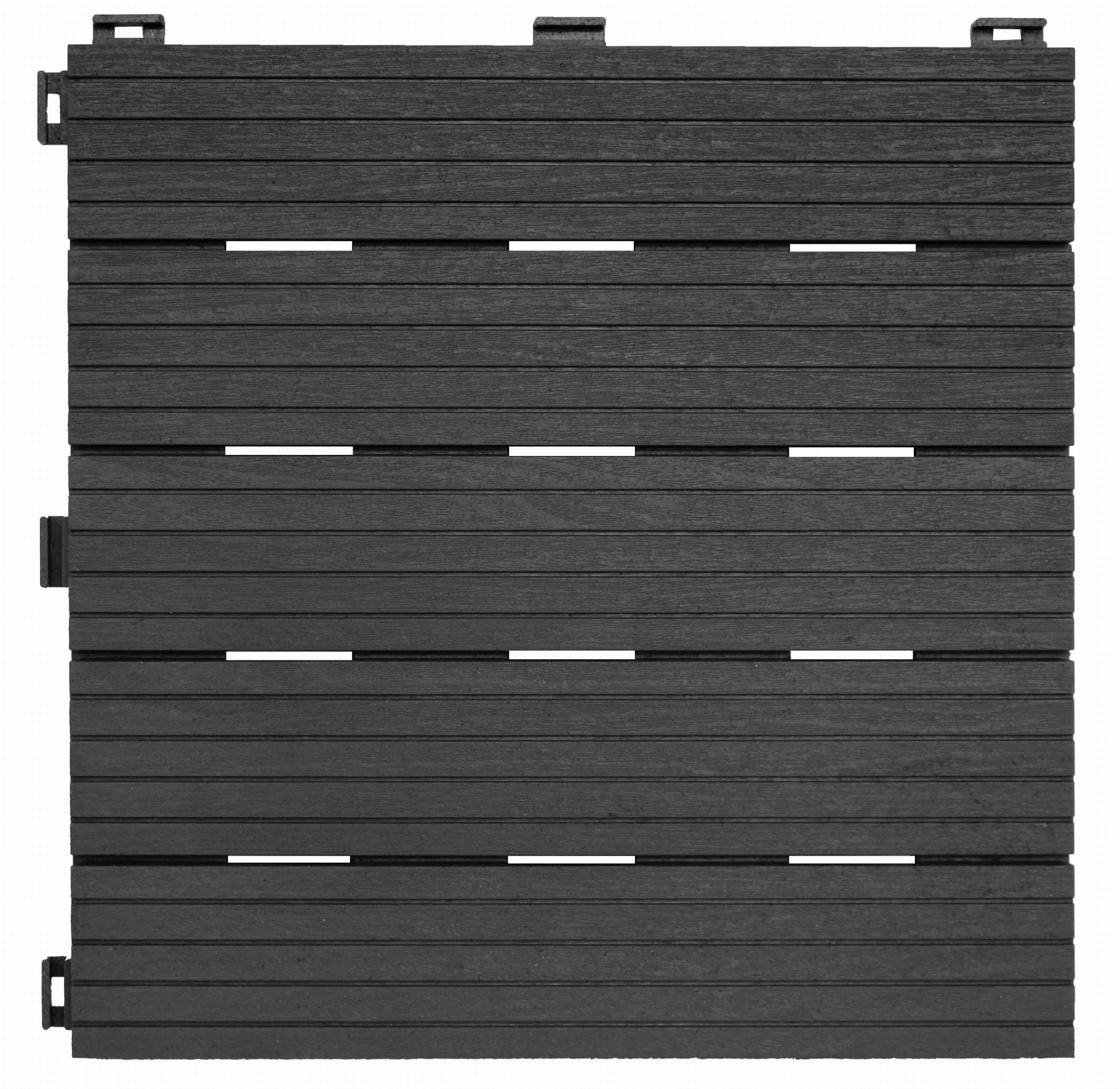 Plytelė ECO balkonams ir terasoms 30x30cm, ruda