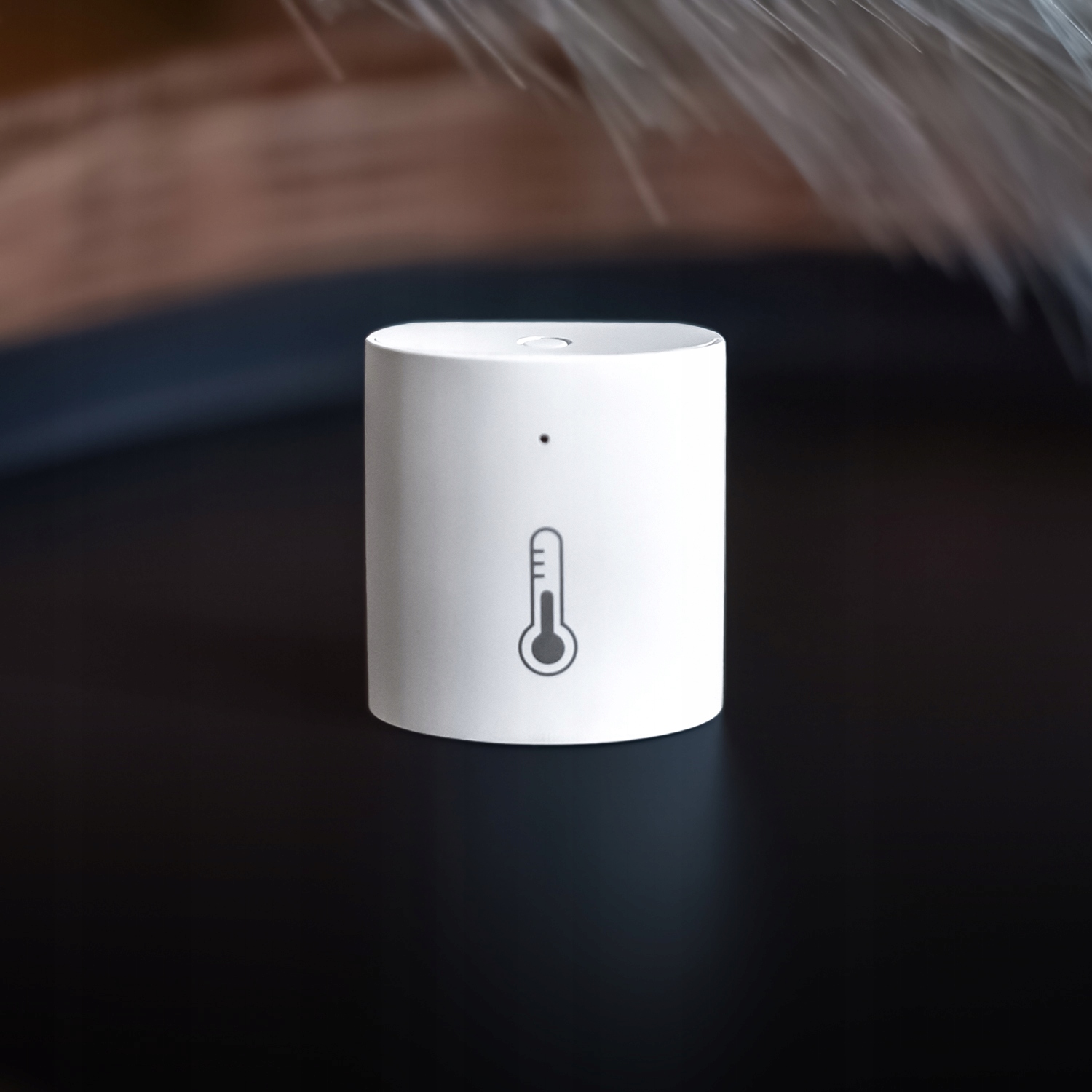 Išmanus temperatūros ir drėgmės sensorius jutiklis NOUS E5 Zigbee