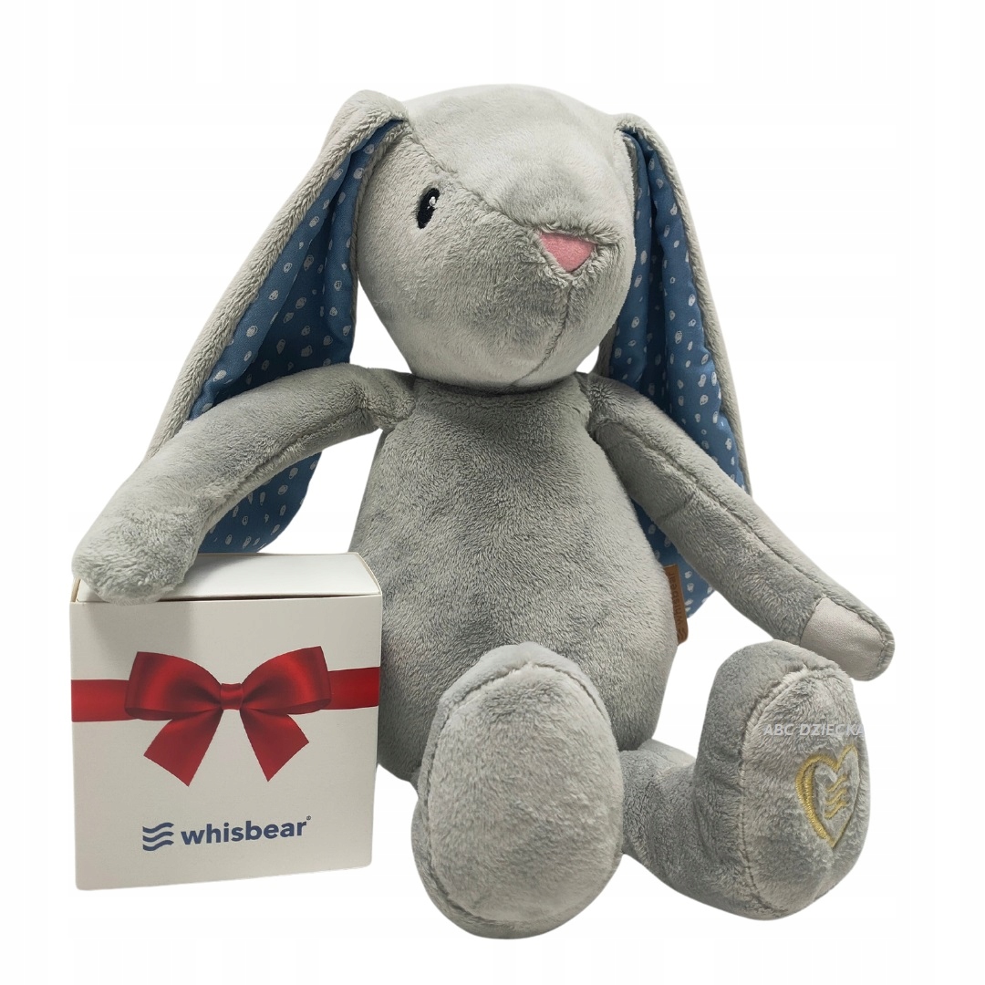 Migdukas Whisbear® Humming Bunny su verksmo jutikliu Grey