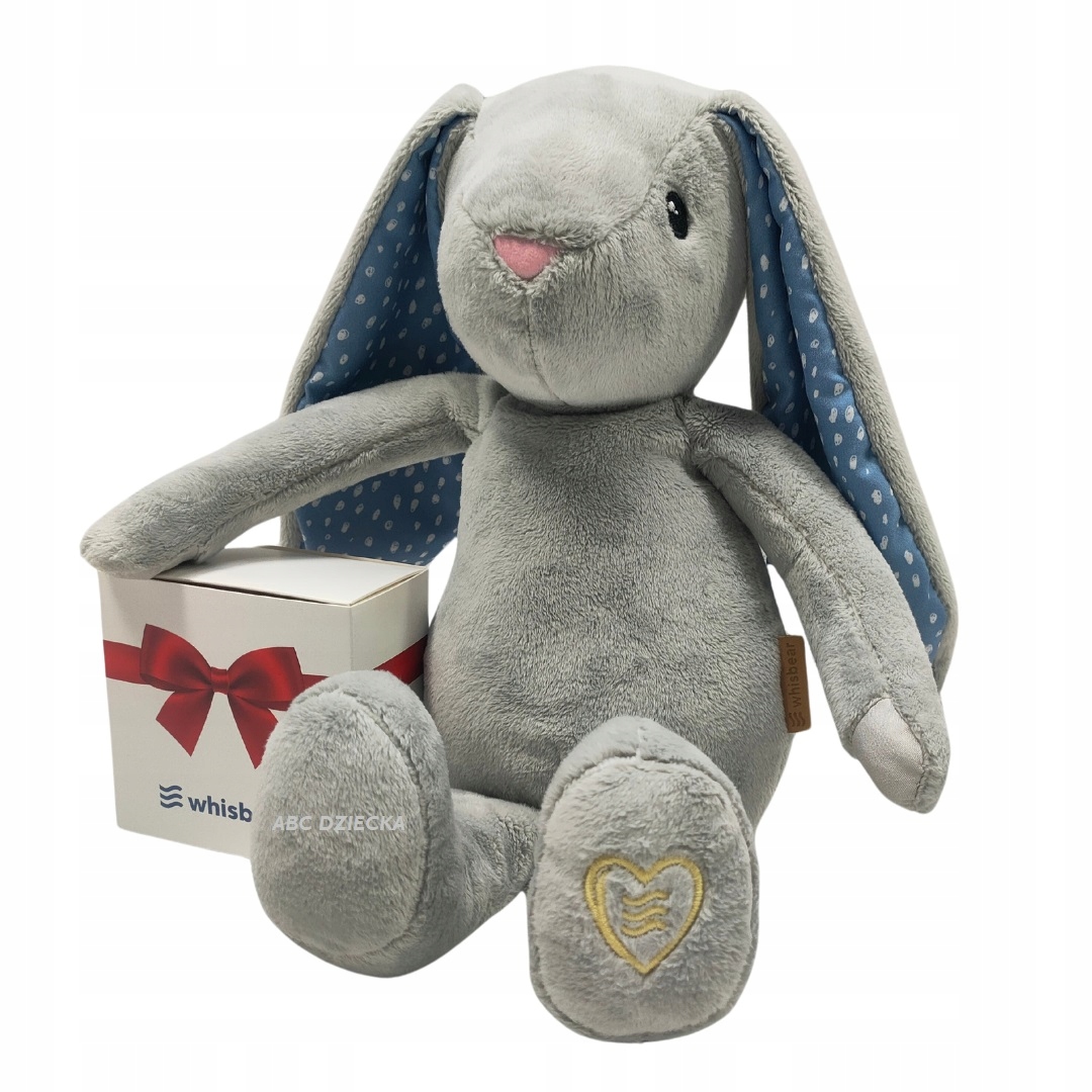 Migdukas Whisbear® Humming Bunny su verksmo jutikliu Grey