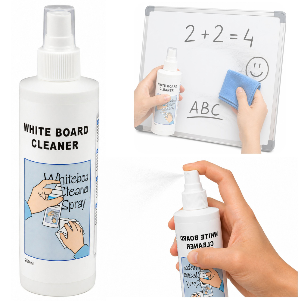 Valiklis sausai valomoms lentoms su purkštuvu, 250 ml