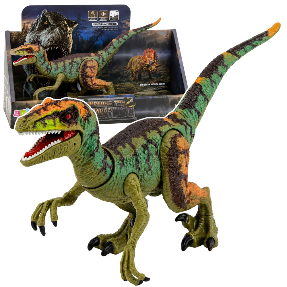 Velociraptor figūra 35.5 x 18 x 7 cm