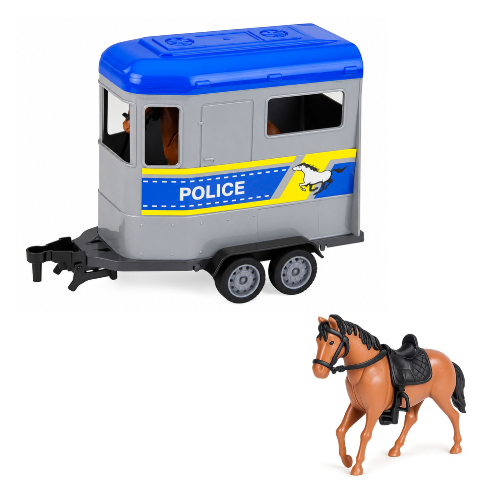 Policijos automobilis su priekaba 2