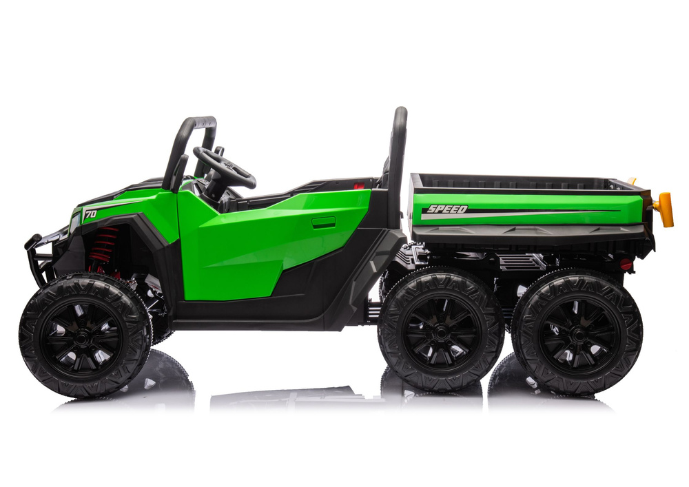 Elektrinis automobilis žalias 2