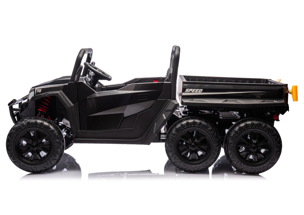 Akumuliatorinis automobilis juodas 2