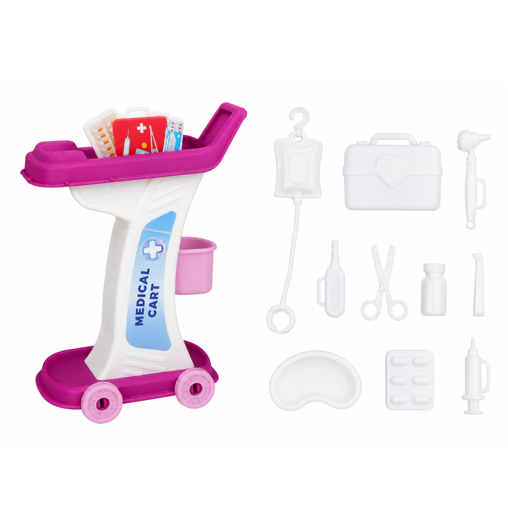 Gydytojo ir paciento lėlių rinkinys 2 vnt. 3