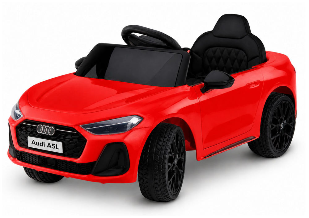 Vaikiškas elektrinis automobilis Raudonas