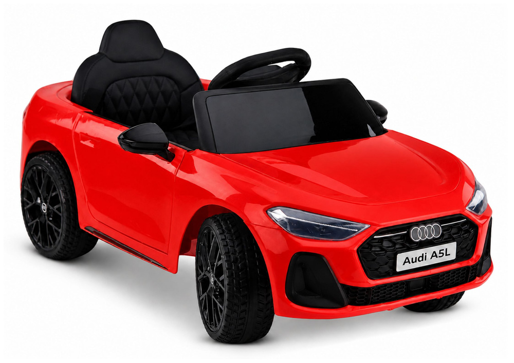 Vaikiškas elektrinis automobilis Raudonas