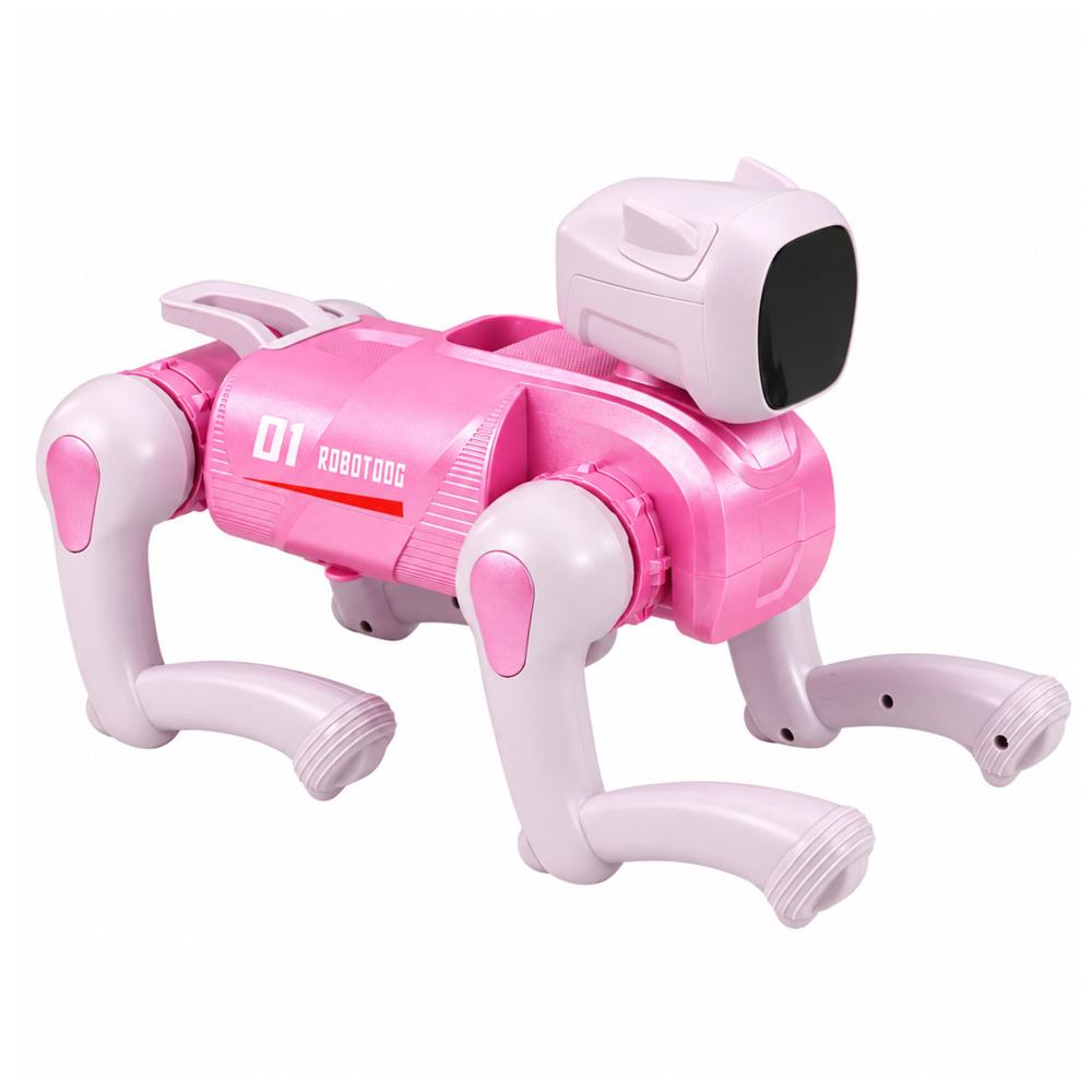 Robotas šuo, programuojamas, su Bluetooth, rožinis, 31 × 16,5 × 23,5 cm 2