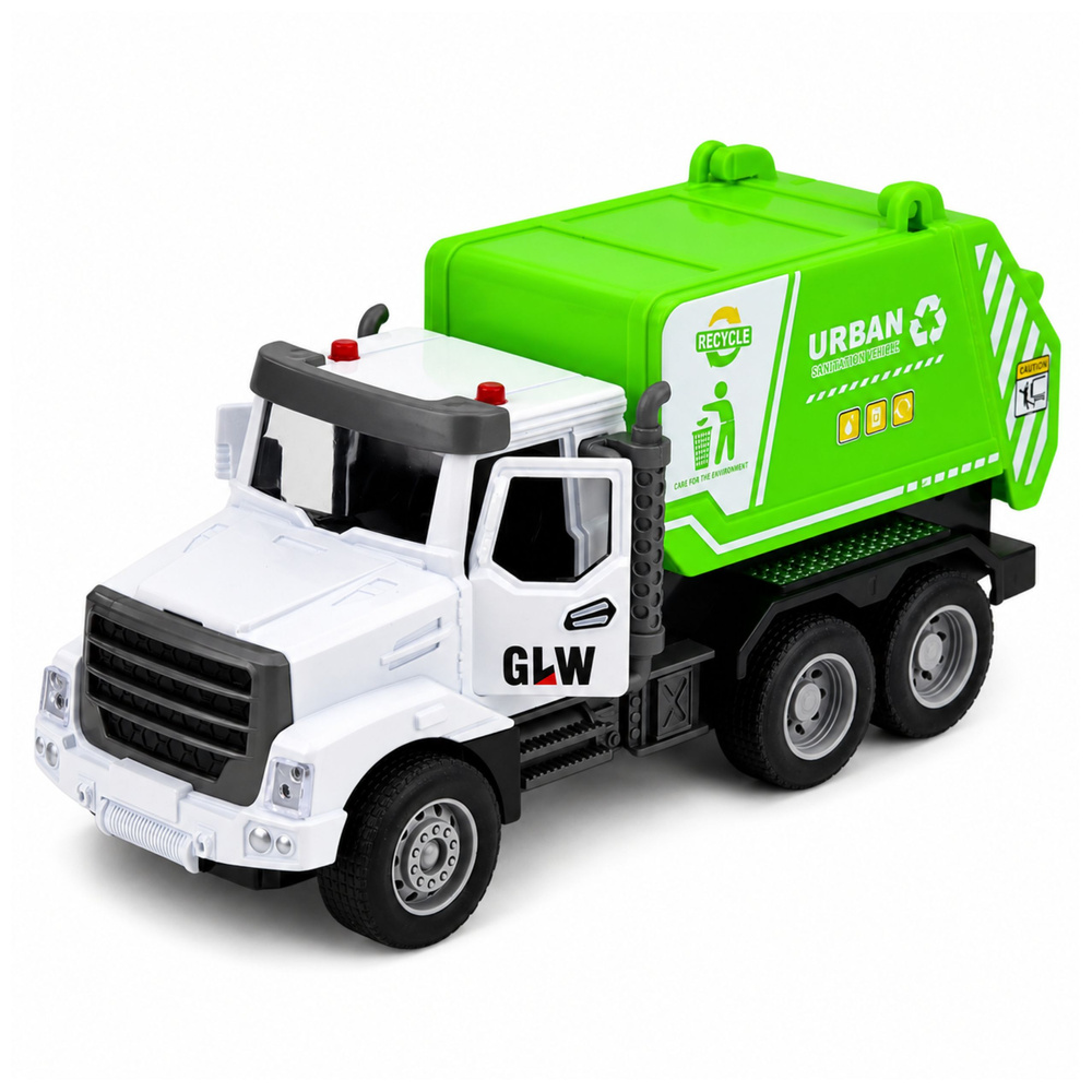 Komunalinių tarnybų automobilis su šviesos ir garso efektais, 1:46