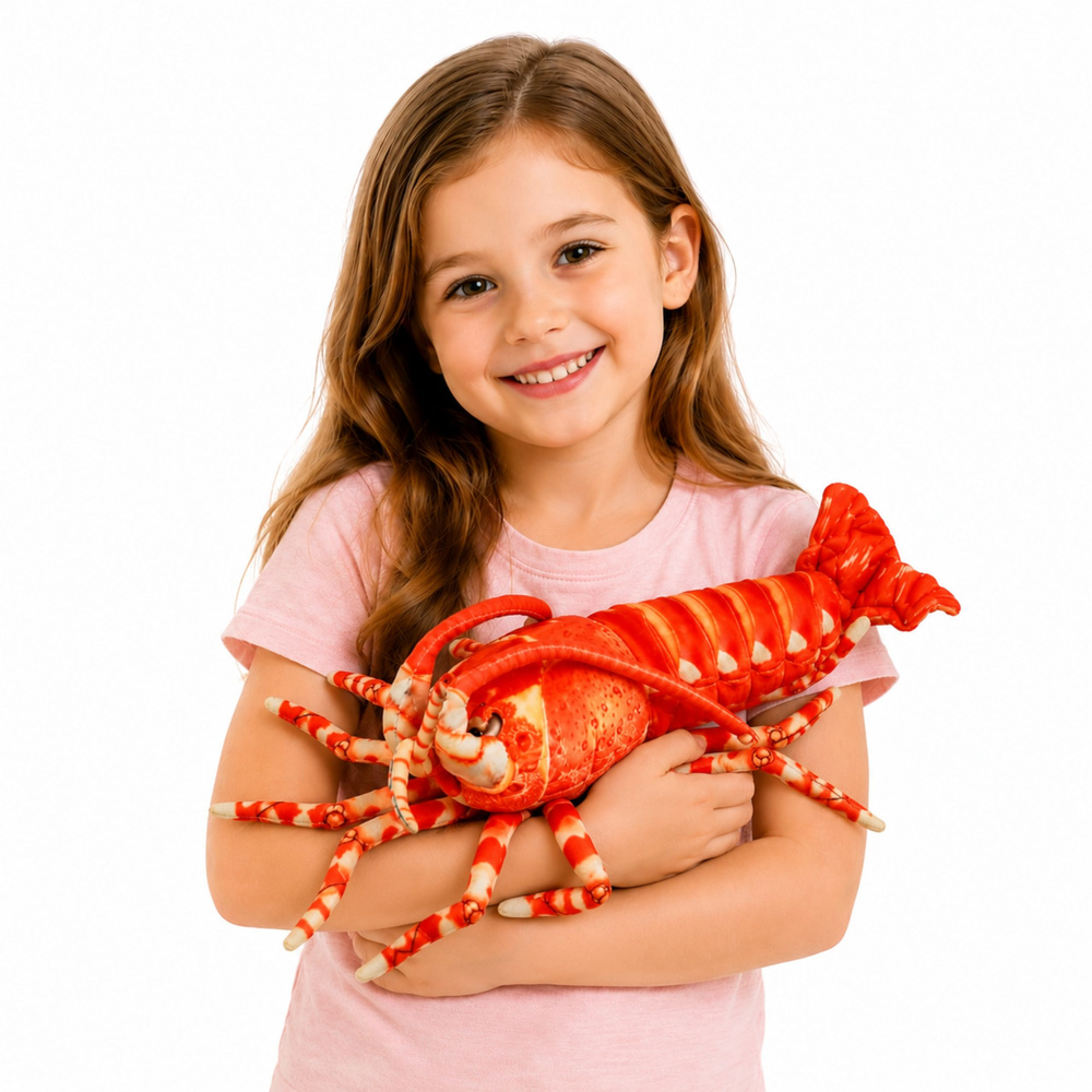 Pliušinė krevetė 55 cm