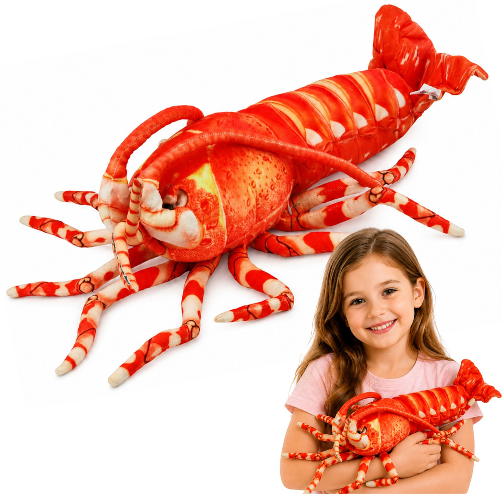 Pliušinė krevetė 55 cm