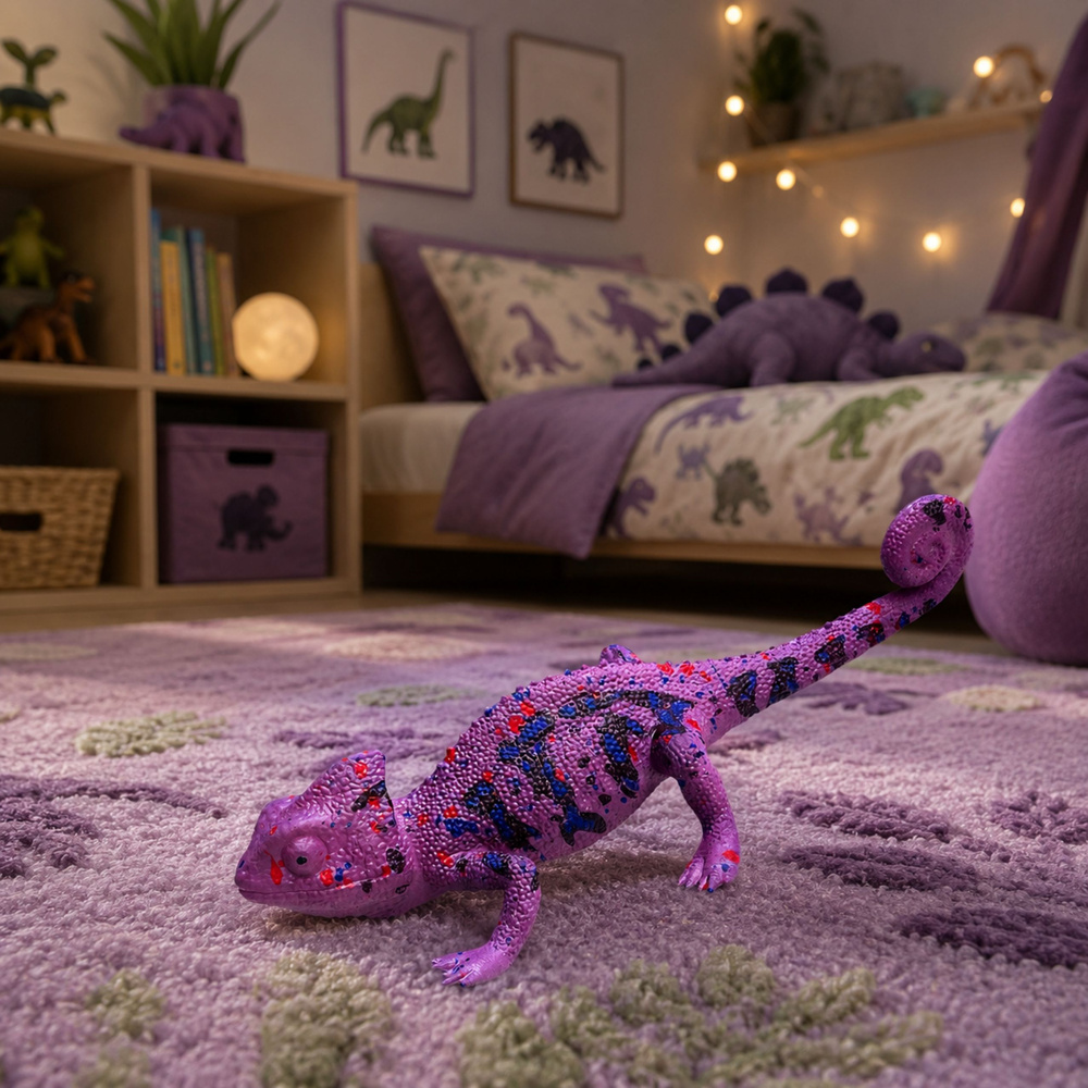 Chameleono figūrėlė 14 cm 3
