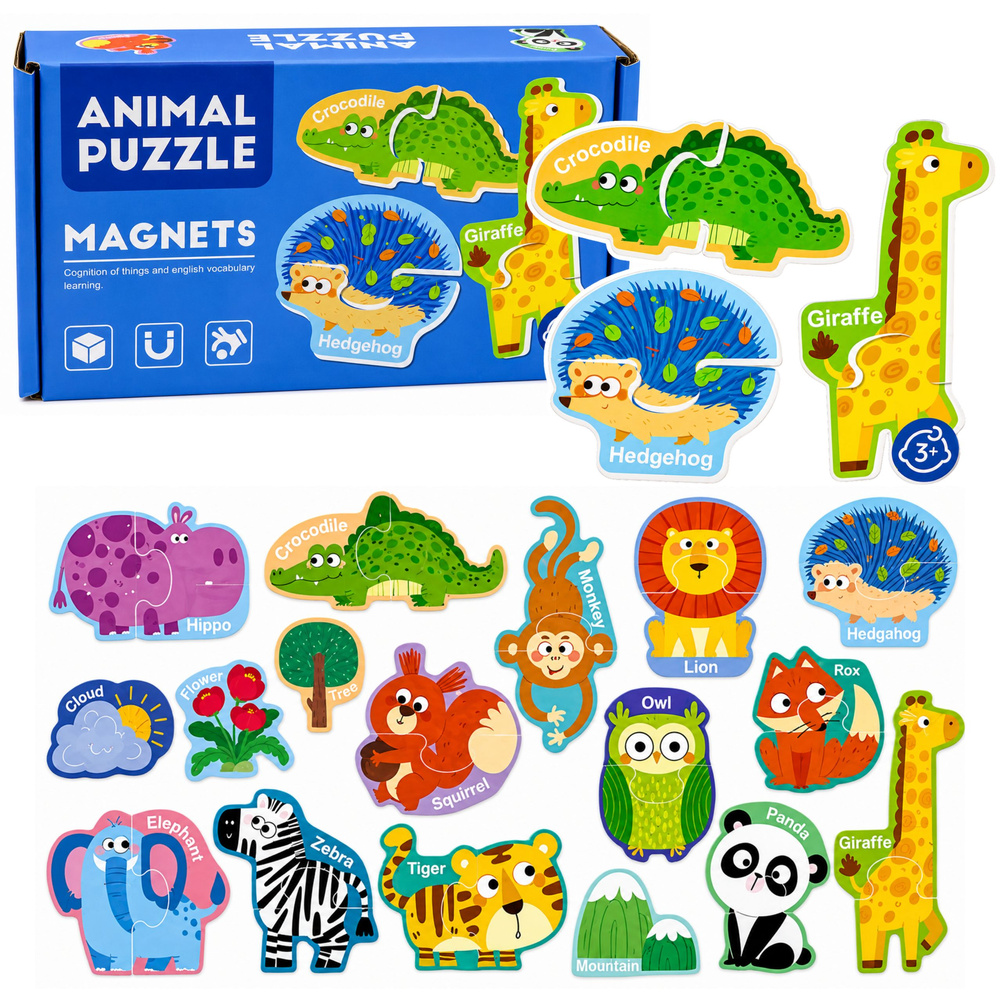 Magnetinė dėlionė 30 vnt.