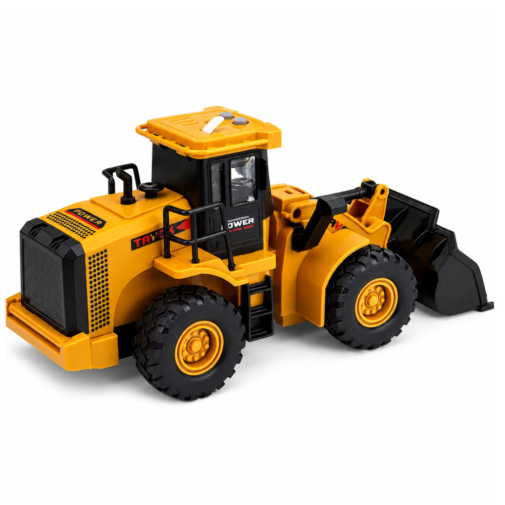 Ratinis krautuvas 1:43 geltonas ir juodas 3