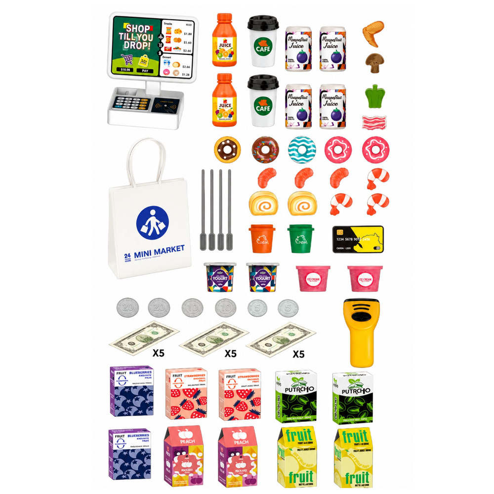 Supermarketas su kasos aparatu 65 vnt. 3