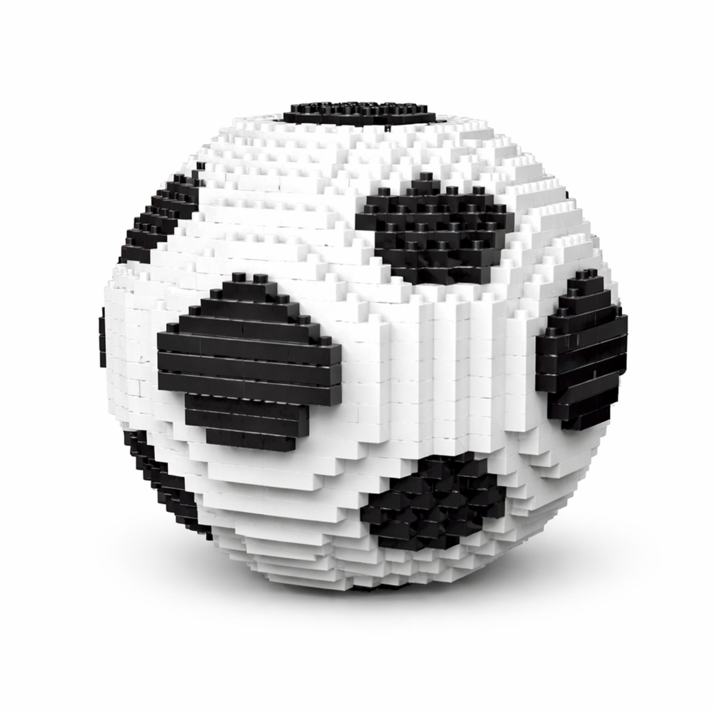 3D statybiniai blokeliai (futbolo kamuolys) 864 vnt.