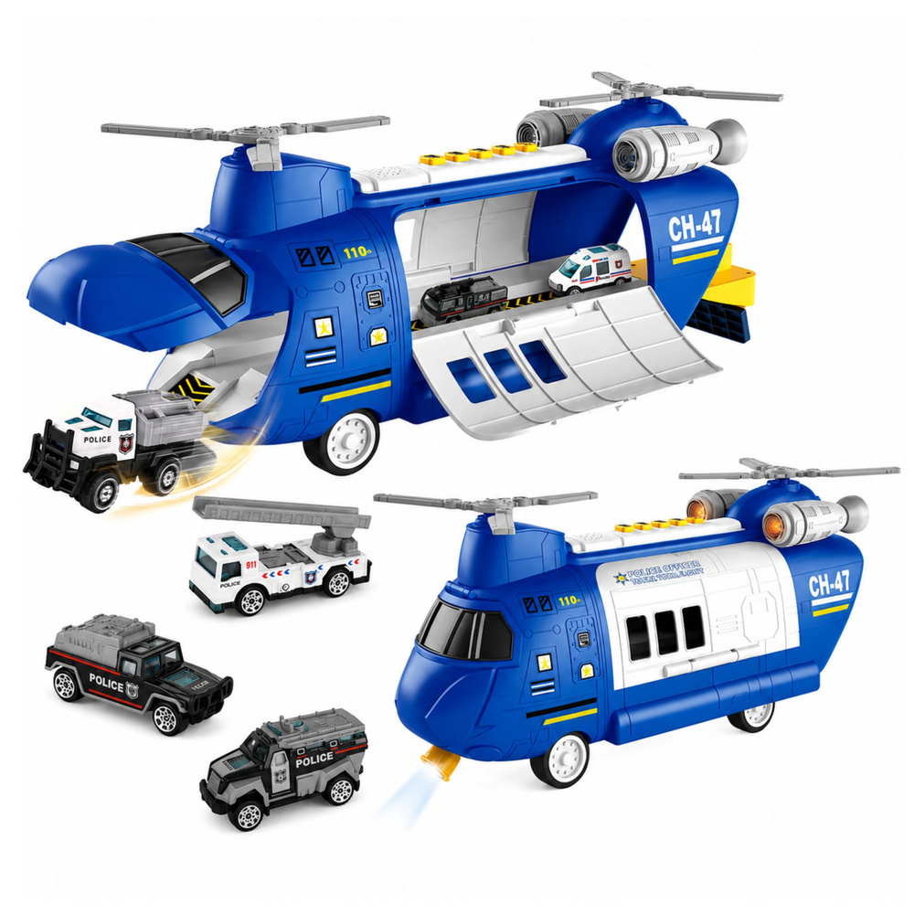 Policijos transportinis lėktuvas 43 × 16 × 18 cm 3