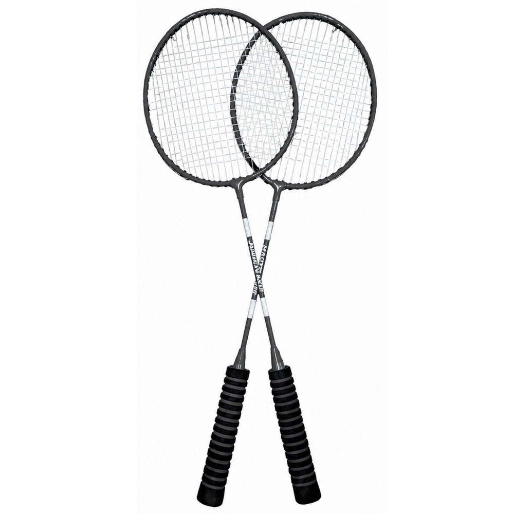 Badmintono rinkinys juodas 2 vnt. 2
