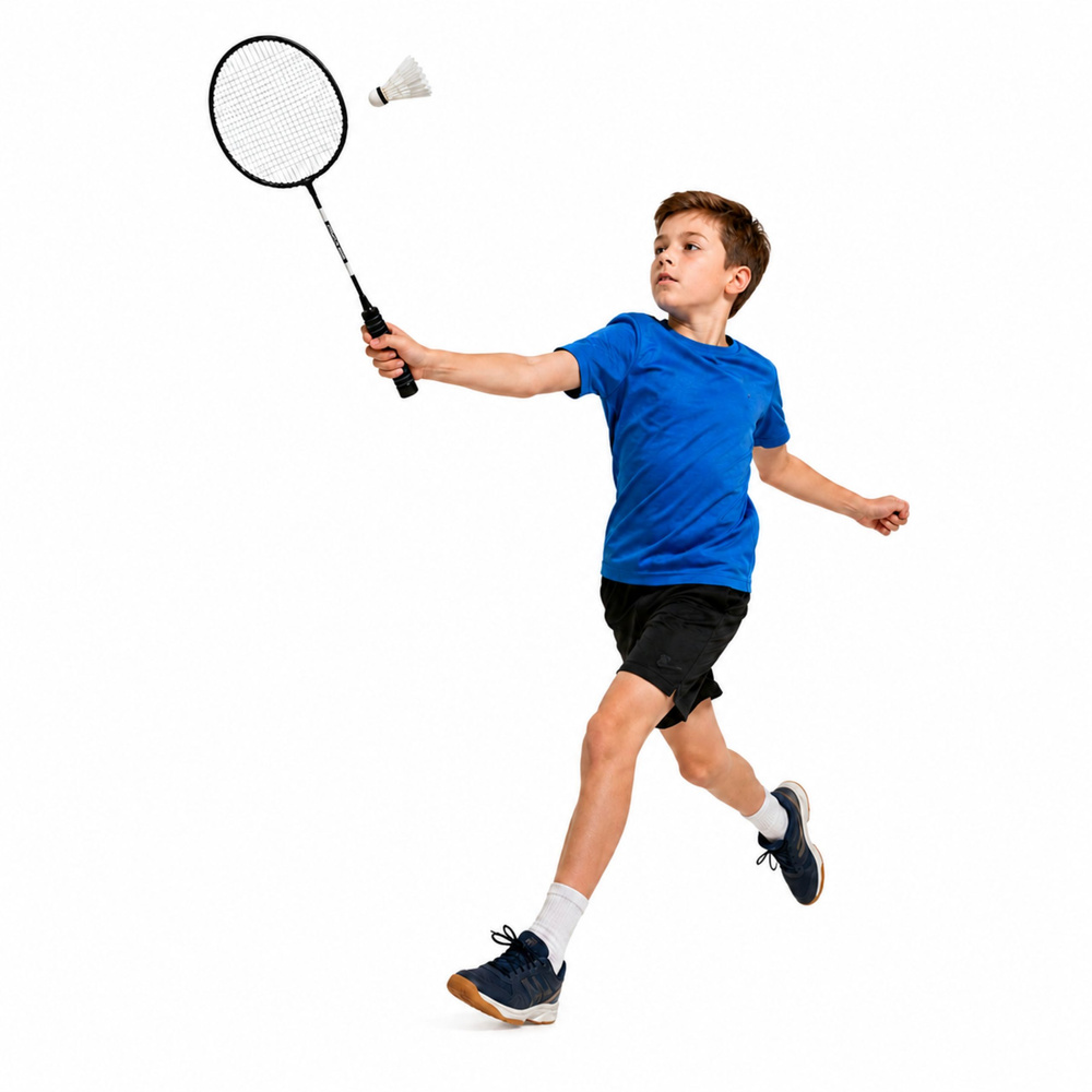 Badmintono rinkinys juodas 2 vnt.