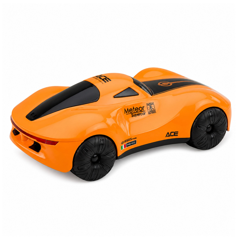Nuotoliniu būdu valdomas automobilis su gestų valdymu ir garų efektu, oranžinis, 24,2 × 13 × 8 cm 2