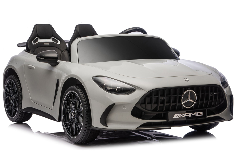 Vaikiškas elektromobilis Mercedes AMG DK-GT63, šviesiai pilkas